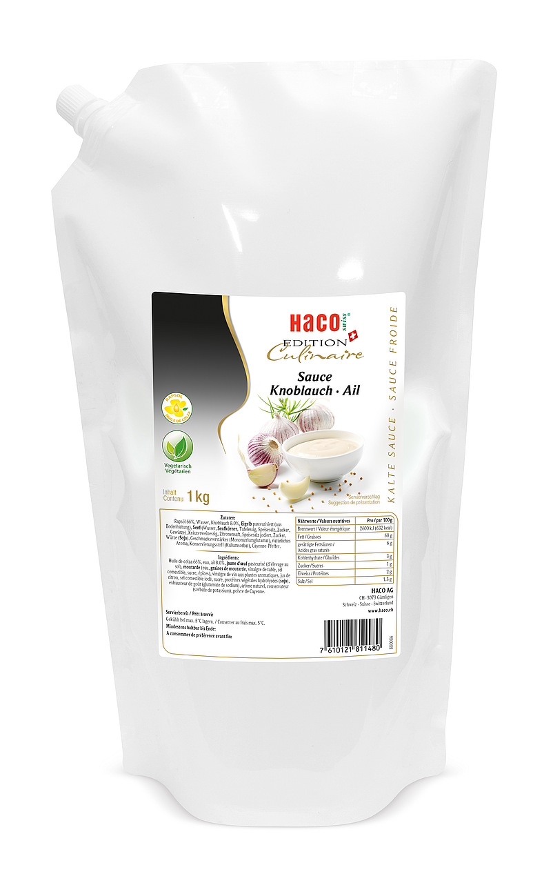Edition Culinaire Sauce Knoblauch 1 kg