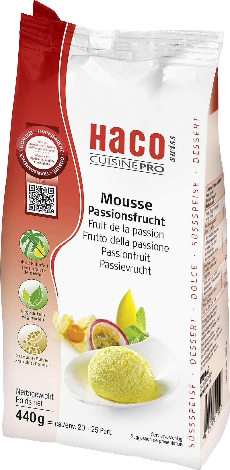 Cuisine Pro Mousse Passionsfrucht 440g