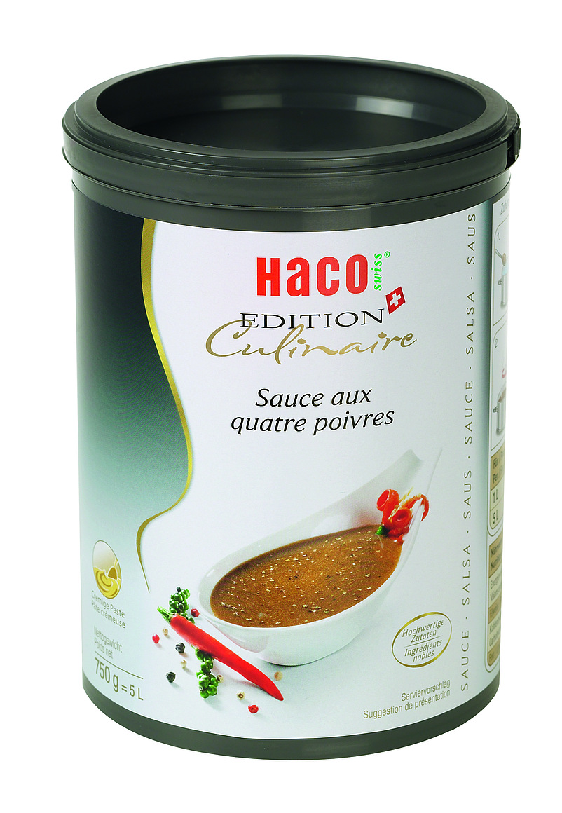 Edition Culinaire Sauce aux quatre poivres 750 g