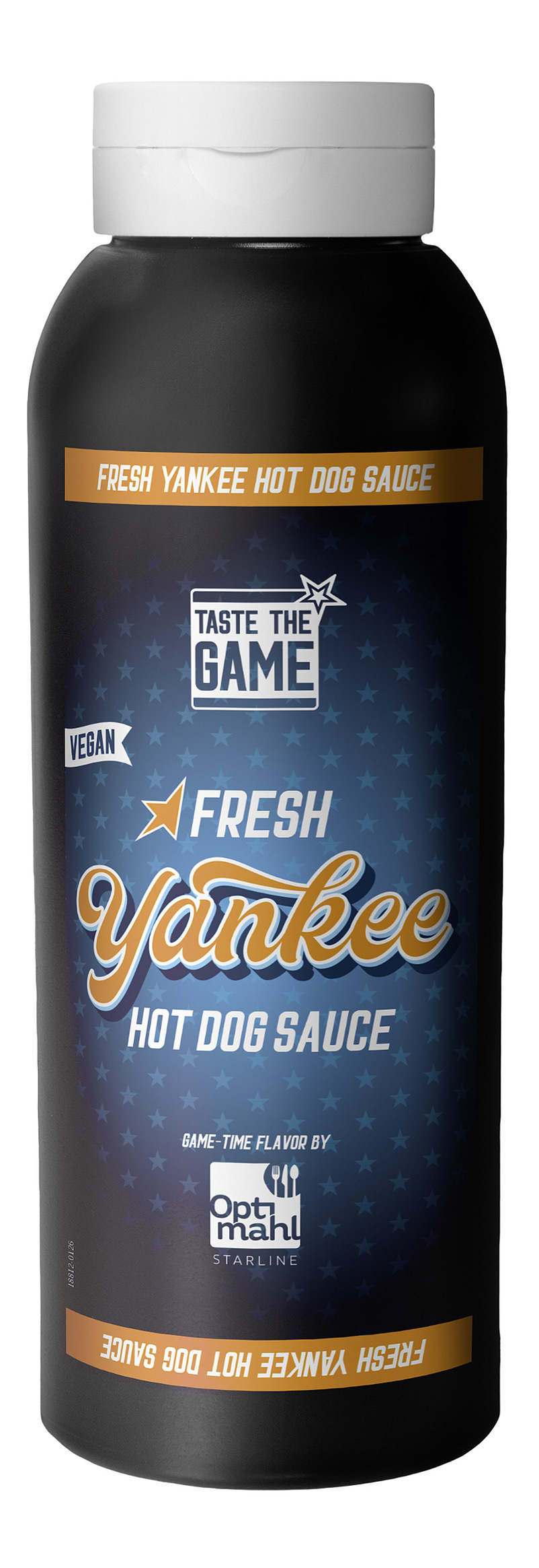 Optimahl Starline Yankee Hot Dog Sauce - Bringe das Lebensgefühl Amerikas auf den Teller deiner Gäste mit unserer Yankee Hot Dog Sauce.