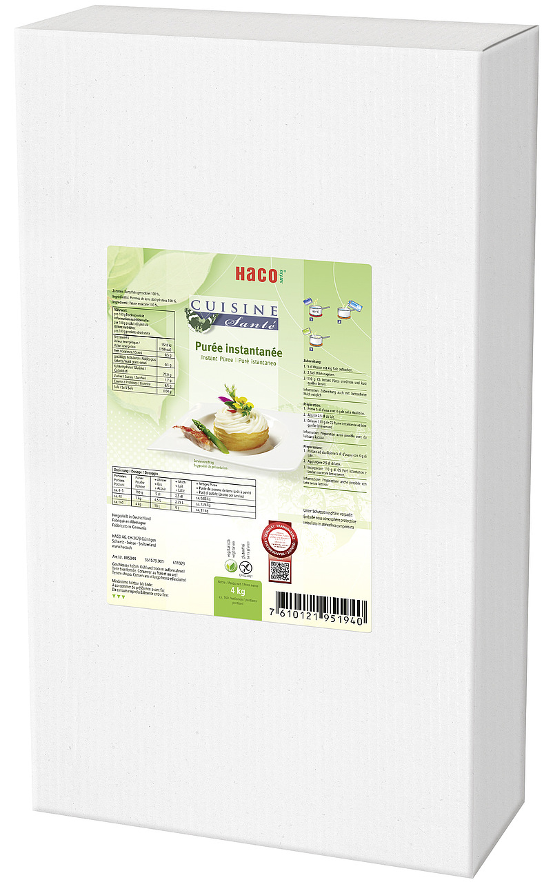 Cuisine Santé Instant Püree 4 kg
