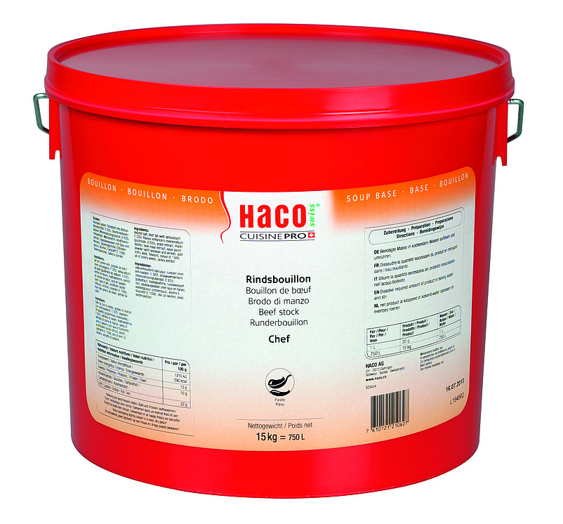 Cuisine Pro Rindsbouillon Chef 15 kg