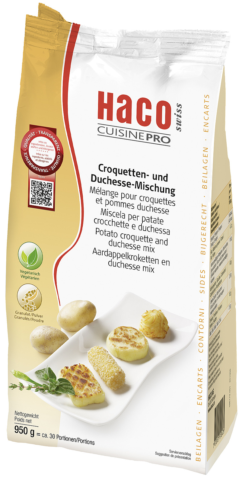 Cuisine Pro Croquetten- und Duchesse-Mischung 6x950g