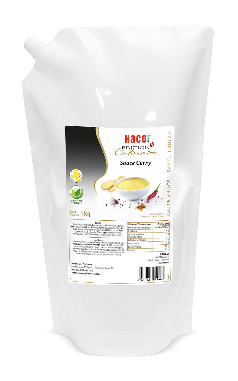 Edition Culinaire Sauce Curry 1 kg