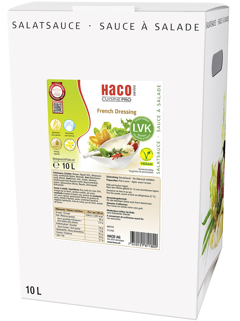 Cuisine Pro French Dressing LVK / Vegan 10 l