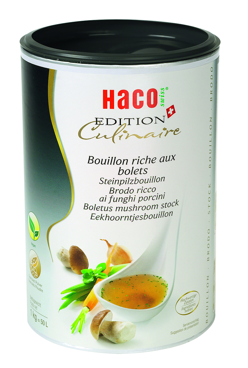 Edition Culinaire Bouillon riche aux bolets 1 kg