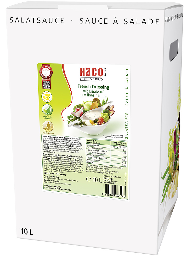 Cuisine Pro French Dressing mit Kräutern 10L Bi-Box