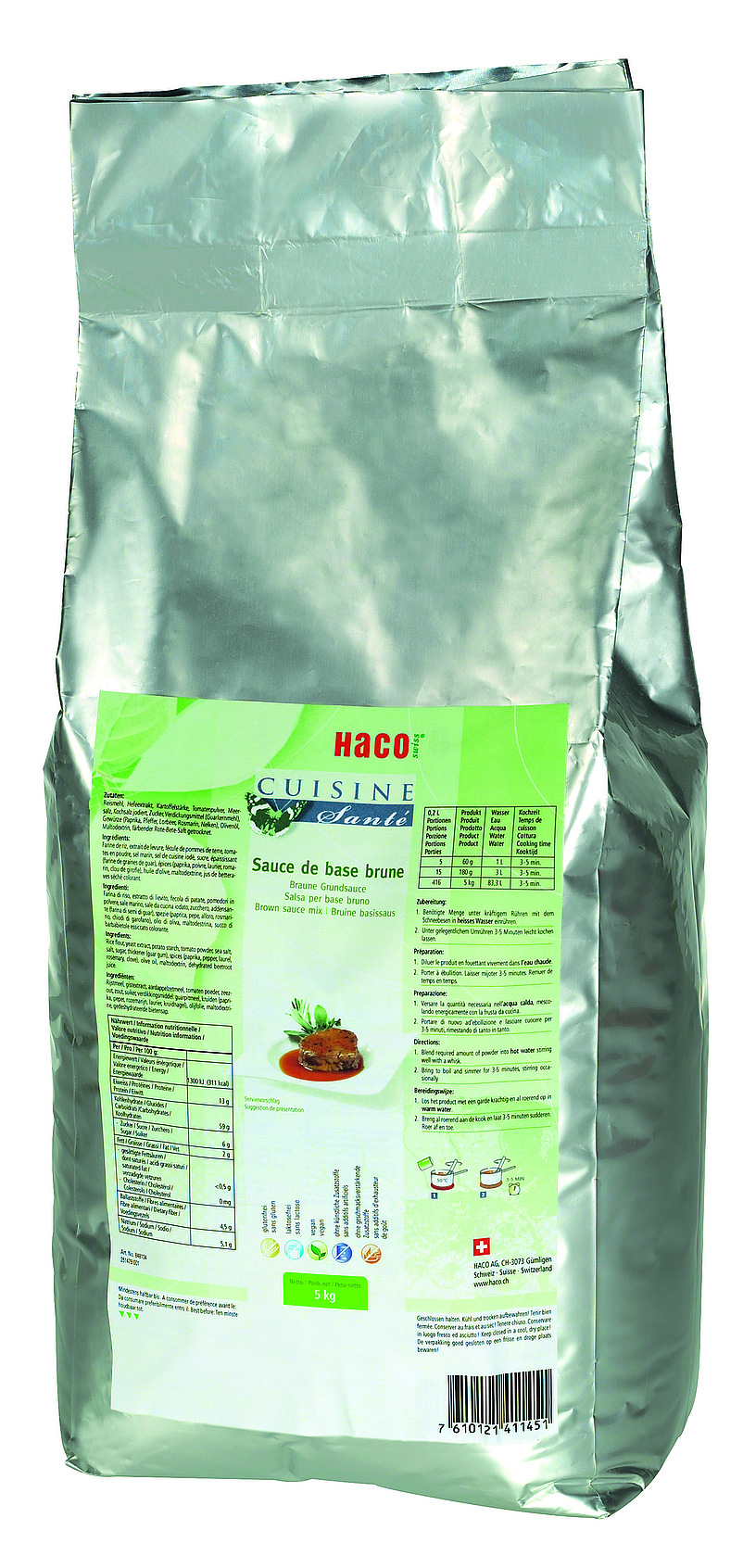 Cuisine Santé Braune Grundsauce 2x5 kg