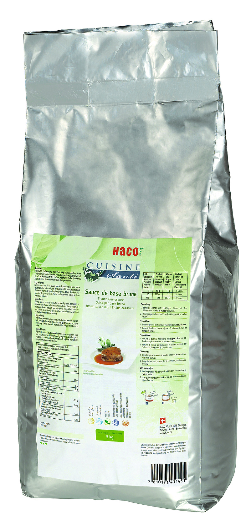 Cuisine Santé Braune Grundsauce 2x5 kg