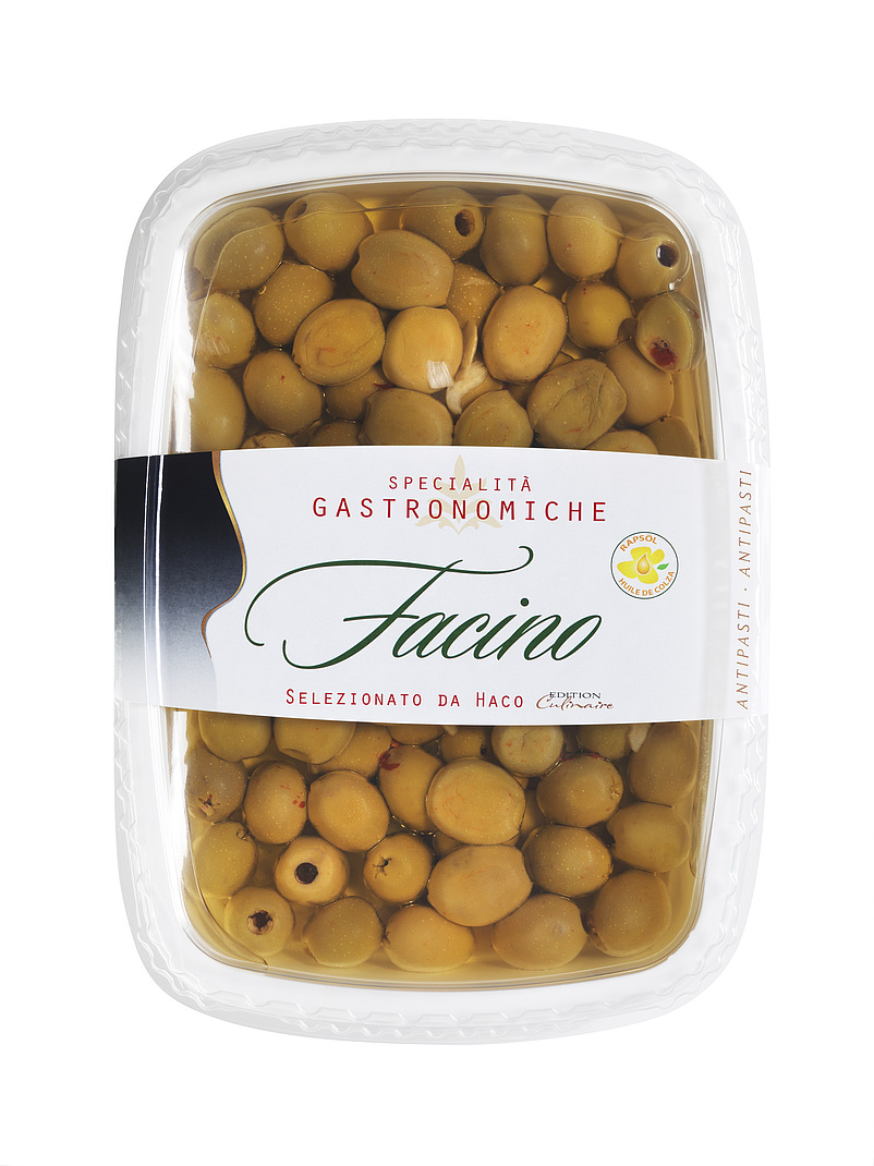 Edition Culinaire Oliven grün entsteint 1 kg (Facino)