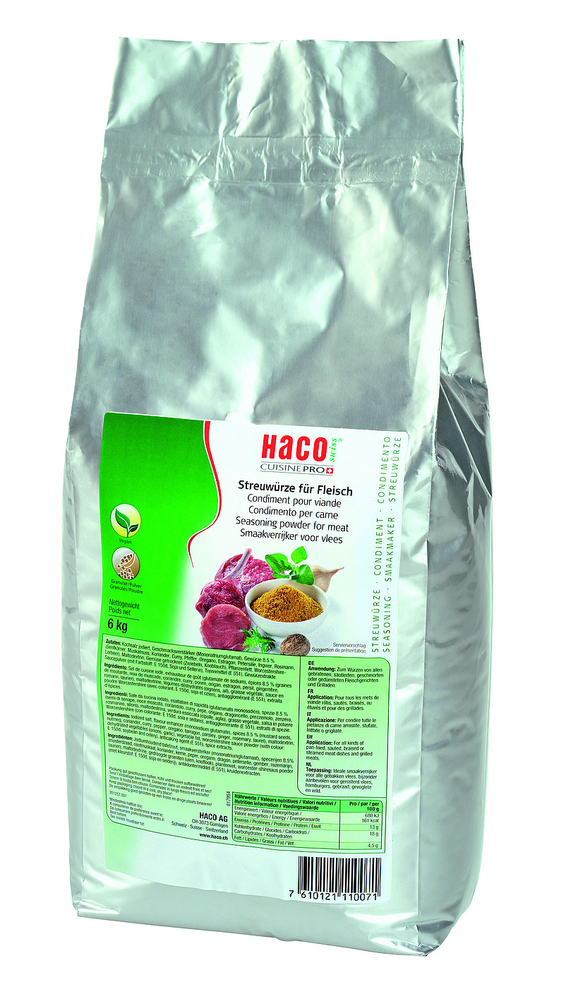 Cuisine Pro Streuwürze für Fleisch 2x6 kg