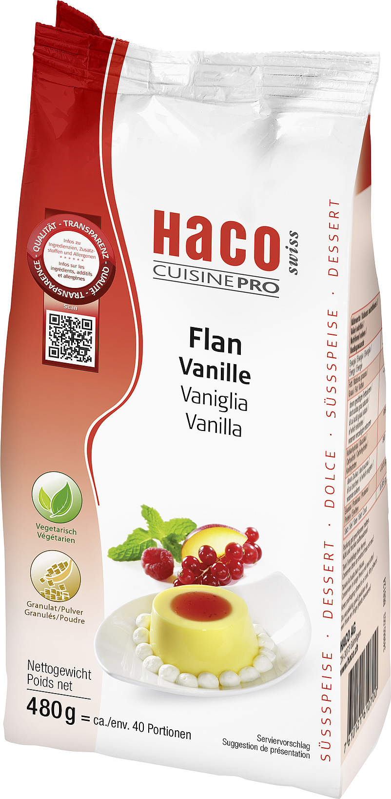 Cuisine Pro Flan Vanille 480 g